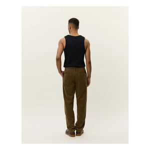 Les Deux - Kody Velvet Pants | Olive