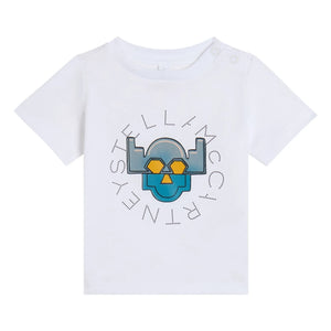 Stella McCartney Kids - Stella McCartney Superhero T-Shirt | White