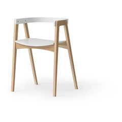 Oliver Furniture - Ahşap Ayarlanabilir Yükseklikli Sandalye | Beyaz