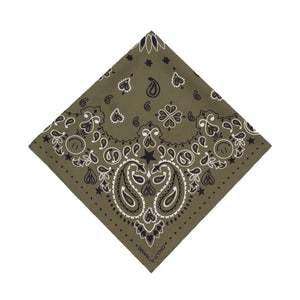 Call it by your name - Bandana Small Etoile Soie | Haki