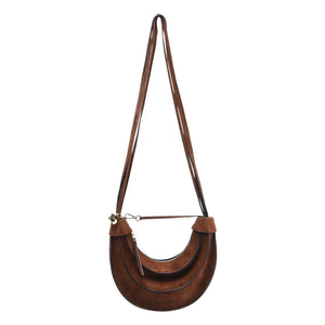 Farm Rio - Banana Small Hobo Çanta | Kahverengi