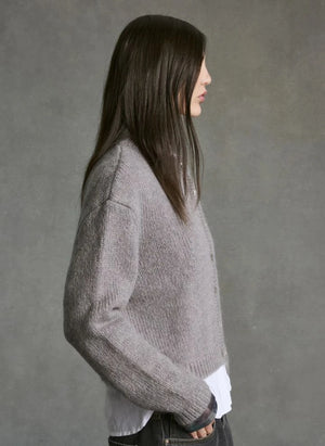 Hod - Océane Cardigan | Silver