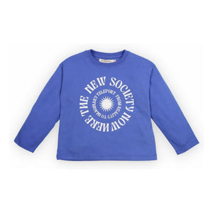 the new society - Oscar Organic Cotton T-Shirt | Purple