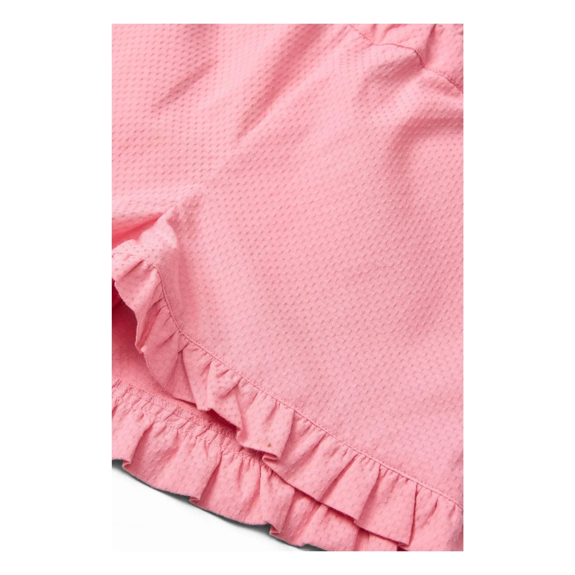 Copenhagen Colors - Organic cotton ruffle shorts | Pink