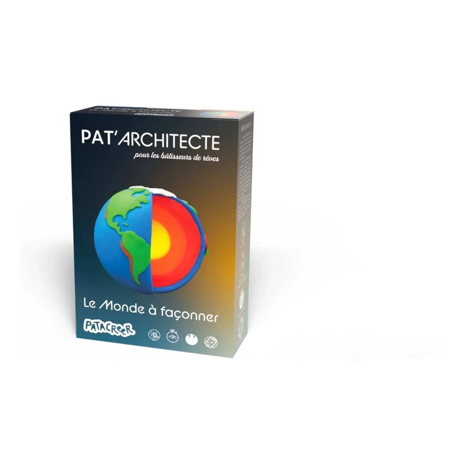 Patacréer - Mon Monde à Façonner self-hardening modeling clay set