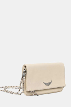 Zadig&Voltaire ROCK GRAINED LEATHER kadın deri çanta