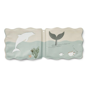 Liewood - Waylon Bath Book | Sea Creature/Sandy