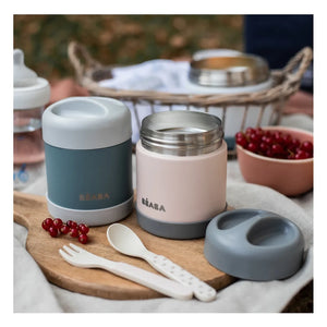 Béaba - Insulated Stainless Steel Food Storage Container - 300 ml | Green
