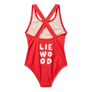 Liewood - Avesta Liewood Recycled Fiber Swimsuit | Red