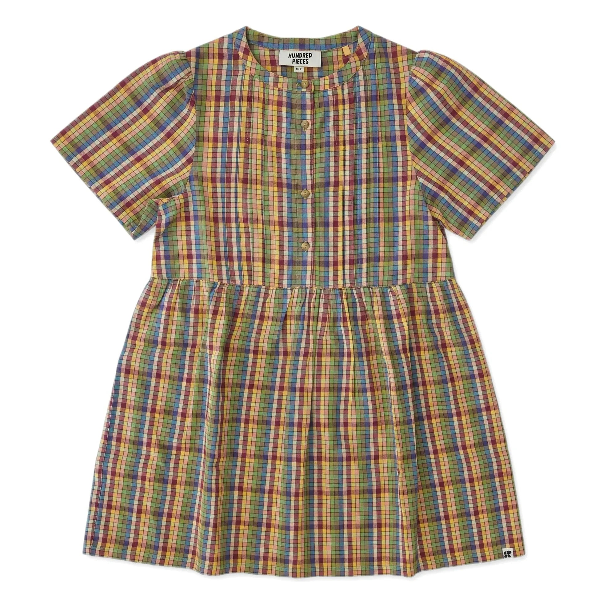 Hundred Pieces - Dress Indie Carreaux | Green