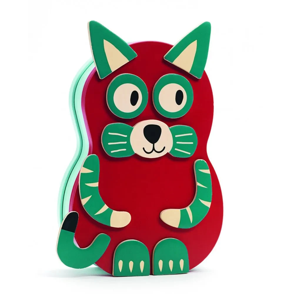 Djeco - Animo Wooden Magnetic Game