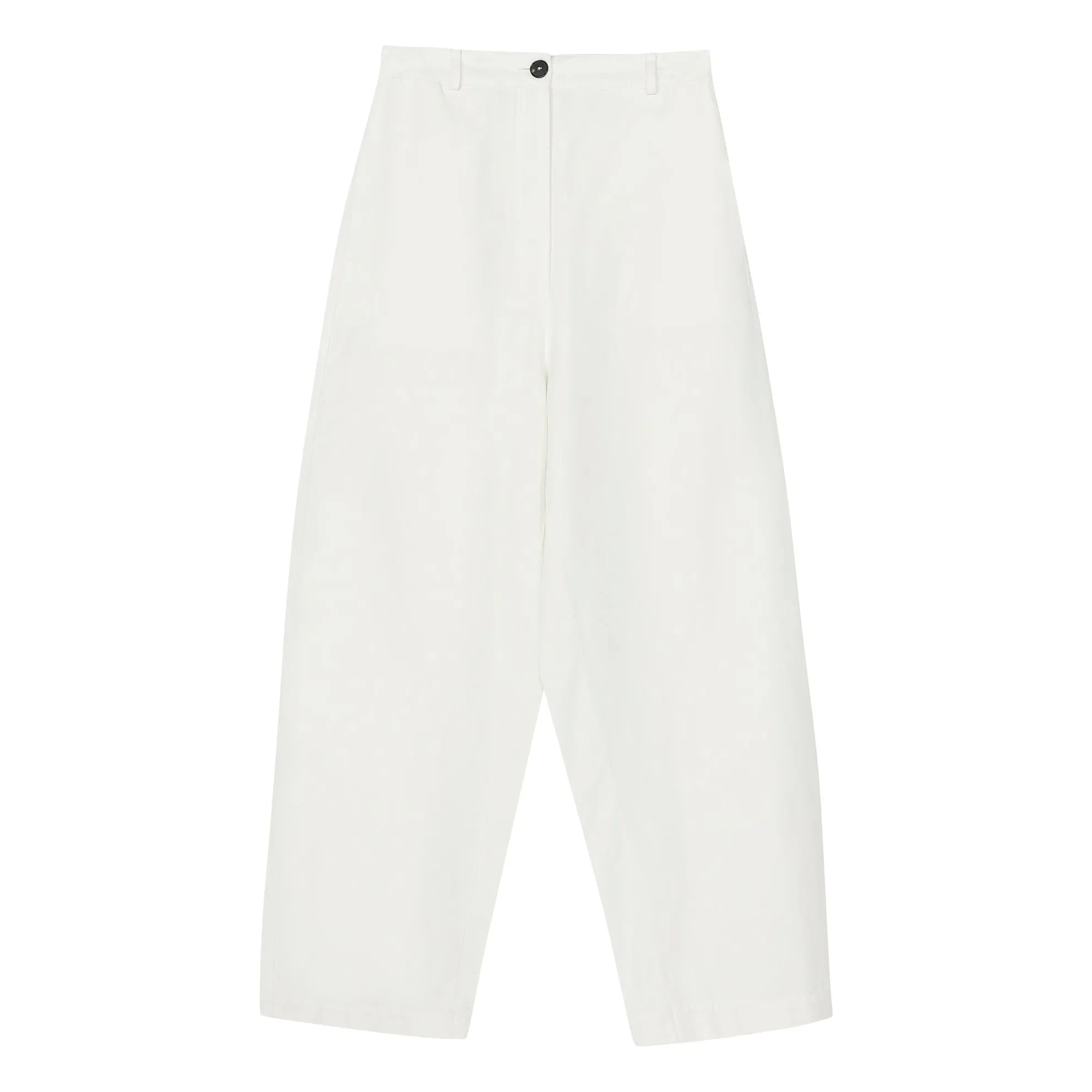 Cordera - Linen and cotton balloon pants | White