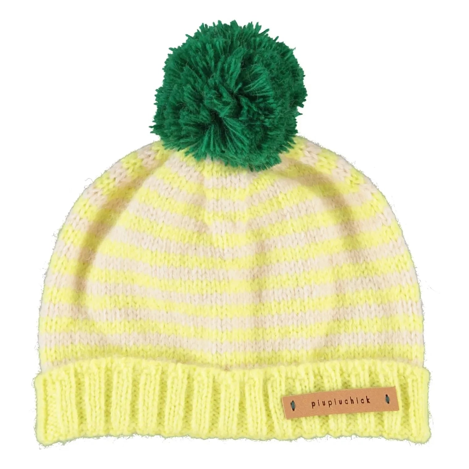 Piupiuchick - Striped Hat | Fluorescent Yellow