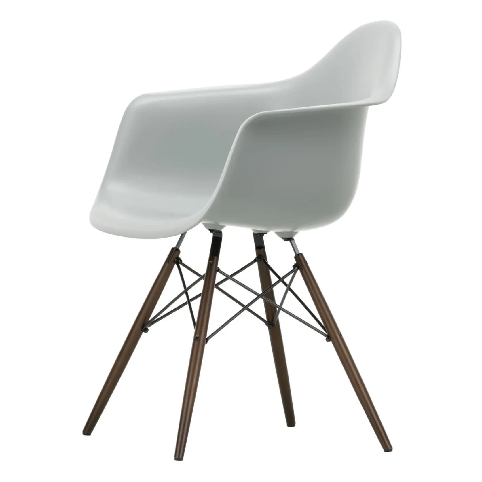 Vitra - DAW Chair - Maple Base - Charles & Ray Eames | Light Gray