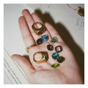 Alhaja - Amalfi Ring | Turquoise