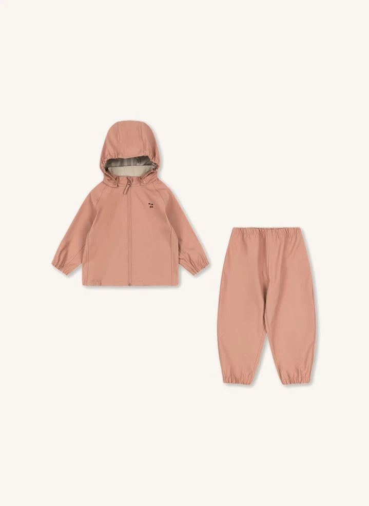 Konges Sløjd - Plainy Cerises Rain Set | Pink