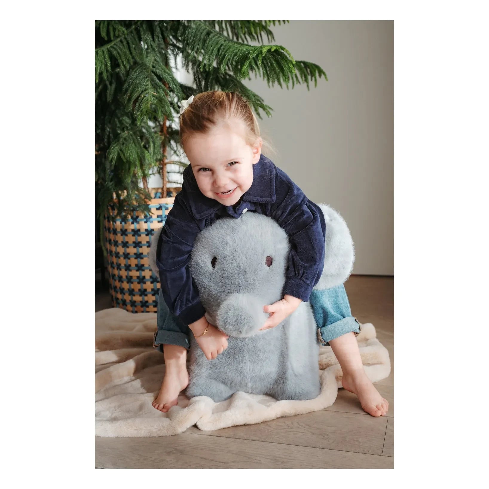 Wild & Soft - Bouncy Elephant | Light Grey