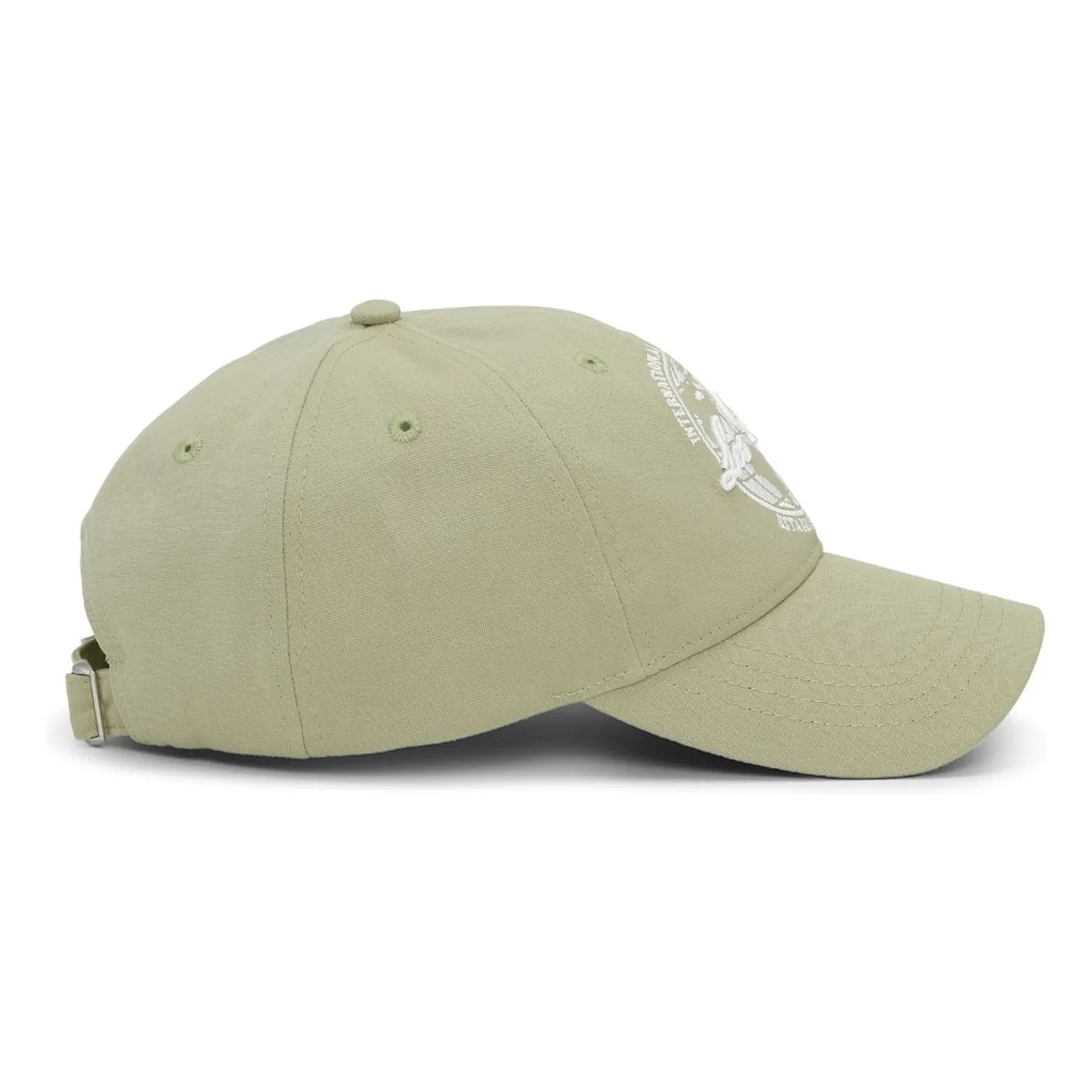 Les Deux - Globe Logo Cap | Khaki