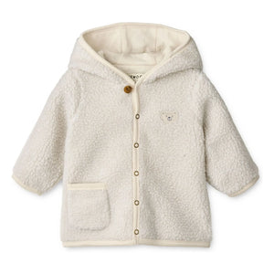 Liewood - Baylor Geri Recycled Fiber Sherpa Jacket | Ecru