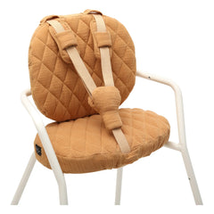 Charlie Crane - Tibu Cotton Muslin Seat Cushions for High Chair | Camel