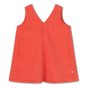 Repose AMS - Organic Cotton Denim Overalls | Red
