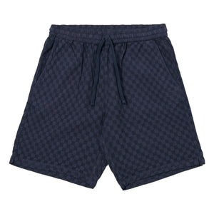 Universal Works - Short Dot Waffle | Dark Blue