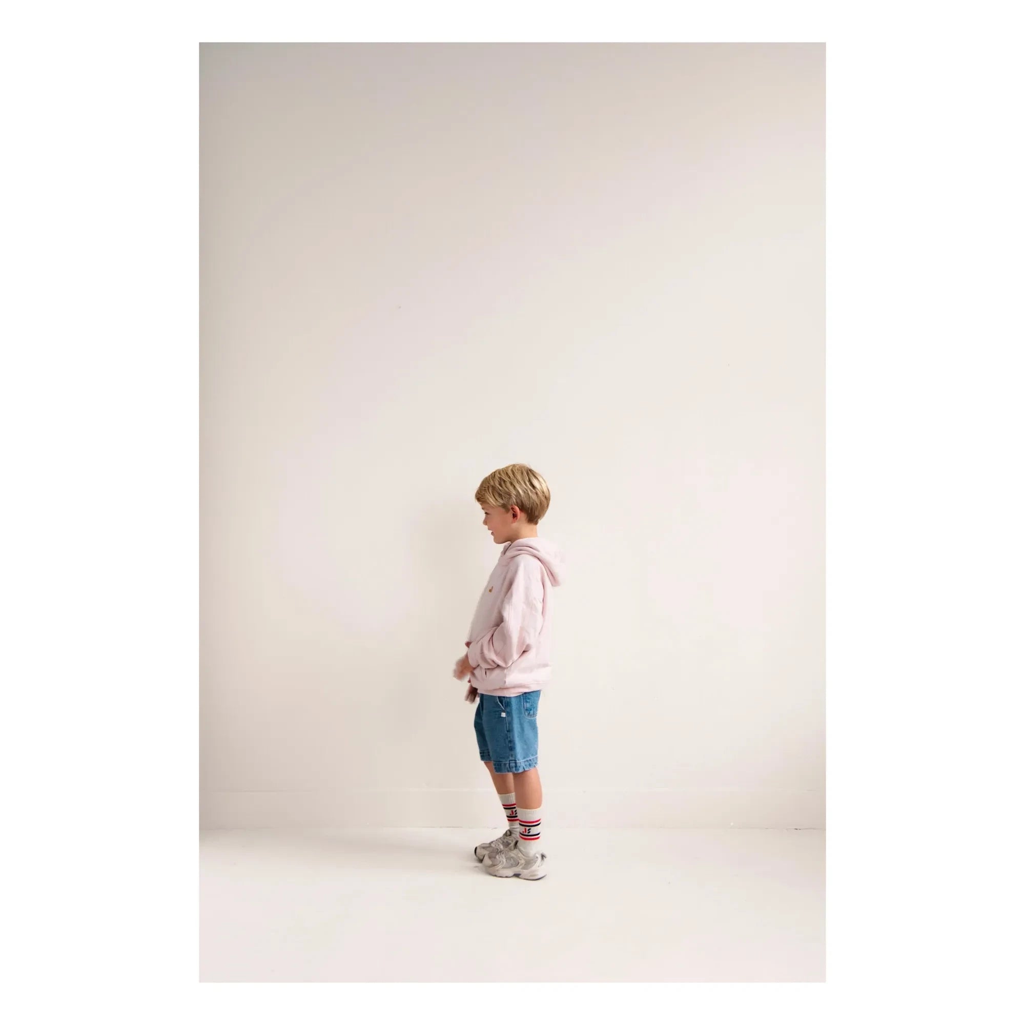 Jenest - Taka Organic Cotton Hoodie Sweatshirt | Light Pink