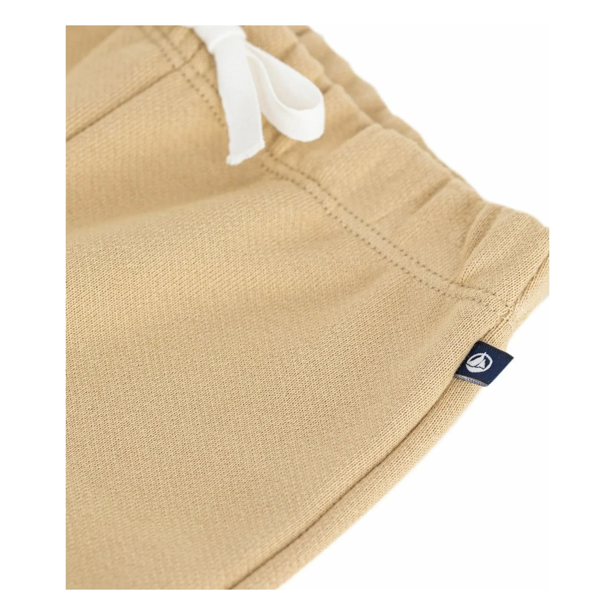 Petit Bateau - Stretch Cuffed Unisex Jogger | Beige