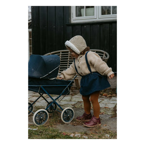 Petit Nord - Striped Trawling Boots | Burgundy