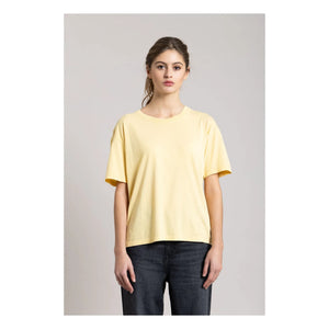 Smallable Woman - Hana Organic Cotton T-Shirt | Pale Yellow