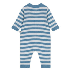 Petit Bateau - Çizgili Yün Tulum | Mavi