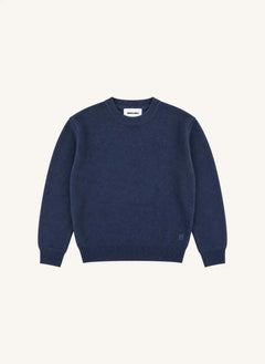 Smallable Kid - Matteo Wool Sweater | Indigo Blue