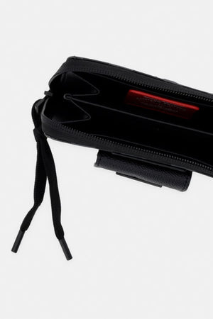 Sprayground - Black Faux Leather Wallet 910W9054NSZ