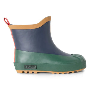 Liewood - Isaac Color Block Rain Boots | Navy