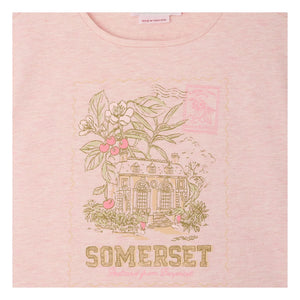 Bonpoint - Aada organik pamuklu T-shirt | Açık Pembe
