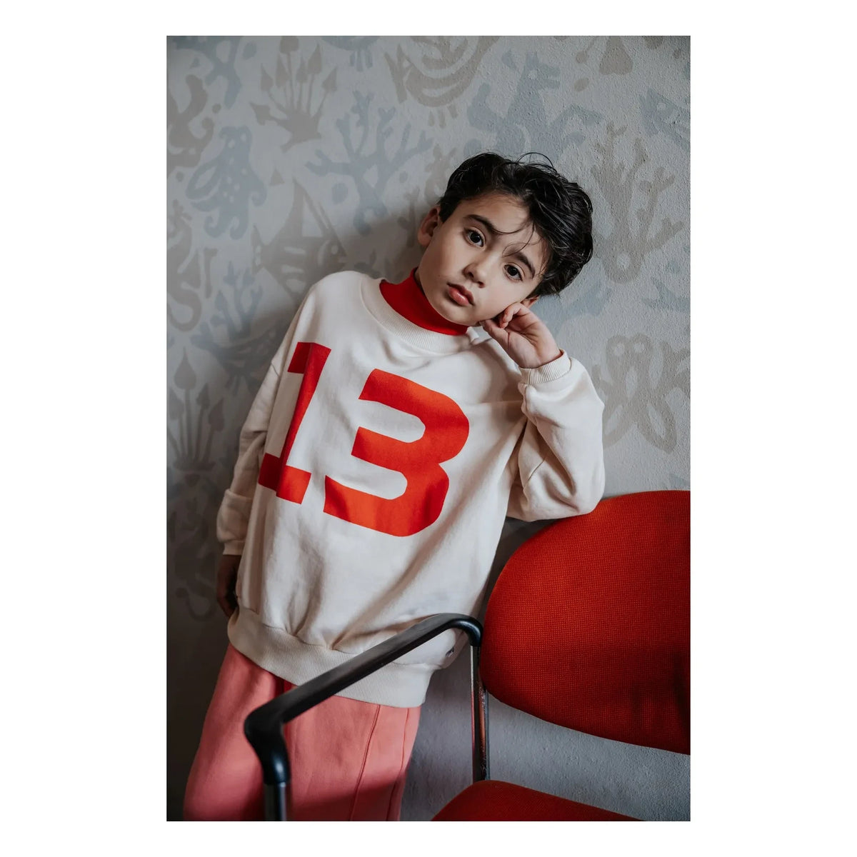 Repose AMS - 13 Organic Cotton Sweatshirt | Ecru