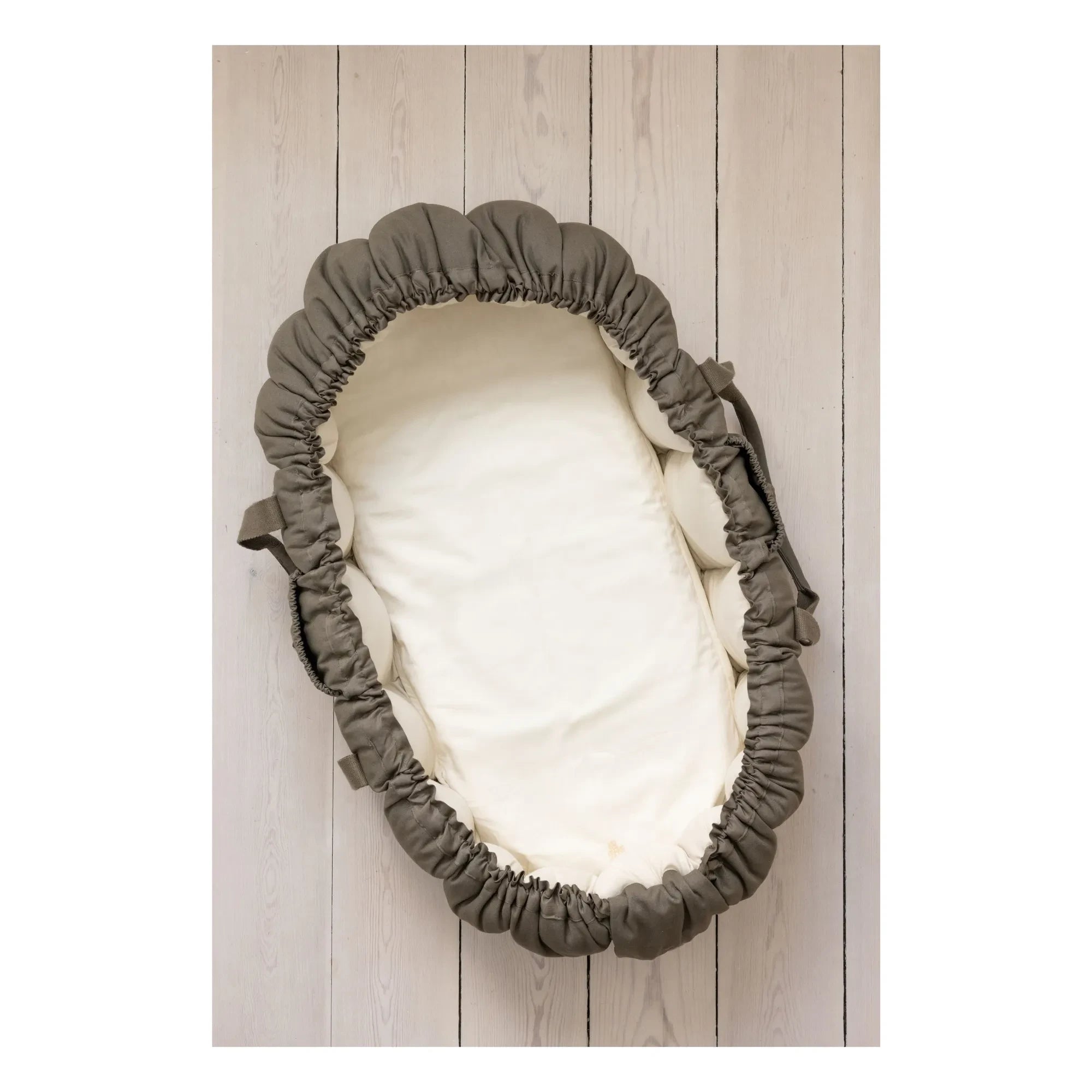 Sebra - 3-in-1 Baby Crib Mattress Cover | White