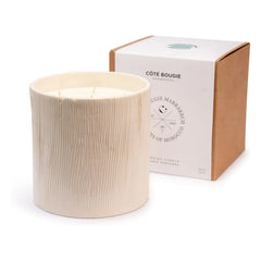 Côté Bougie - Striped Candle - Mon Bel Oranger