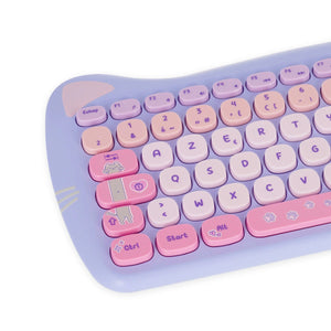 Legami - Wireless Mouse and Keyboard Set - Meow