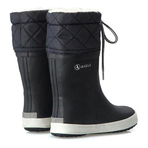 Aigle - Fur-lined Waterproof Snow Boots | Navy