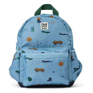 Liewood - Andreas Car Backpack Made from Recycled Fibers | Blue