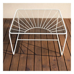 Honoré - Eldorado Coffee Table with Smoked Glass Top | Beige
