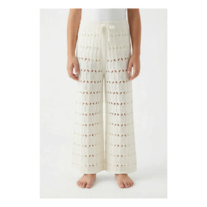 Zimmermann - Open-knit Wool Pants | White