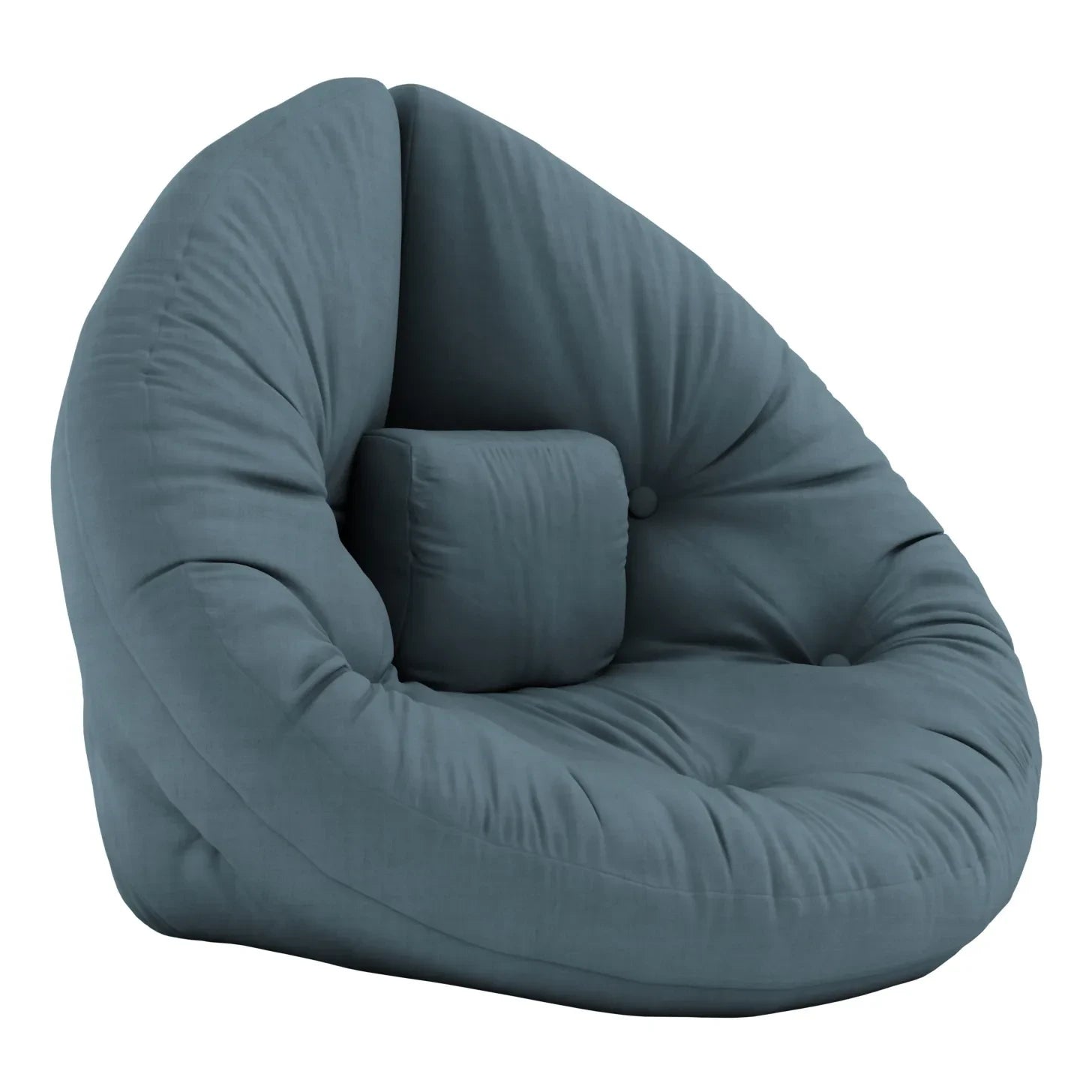 Karup Design - Nido Children's Pouf Seat | Petrol Blue