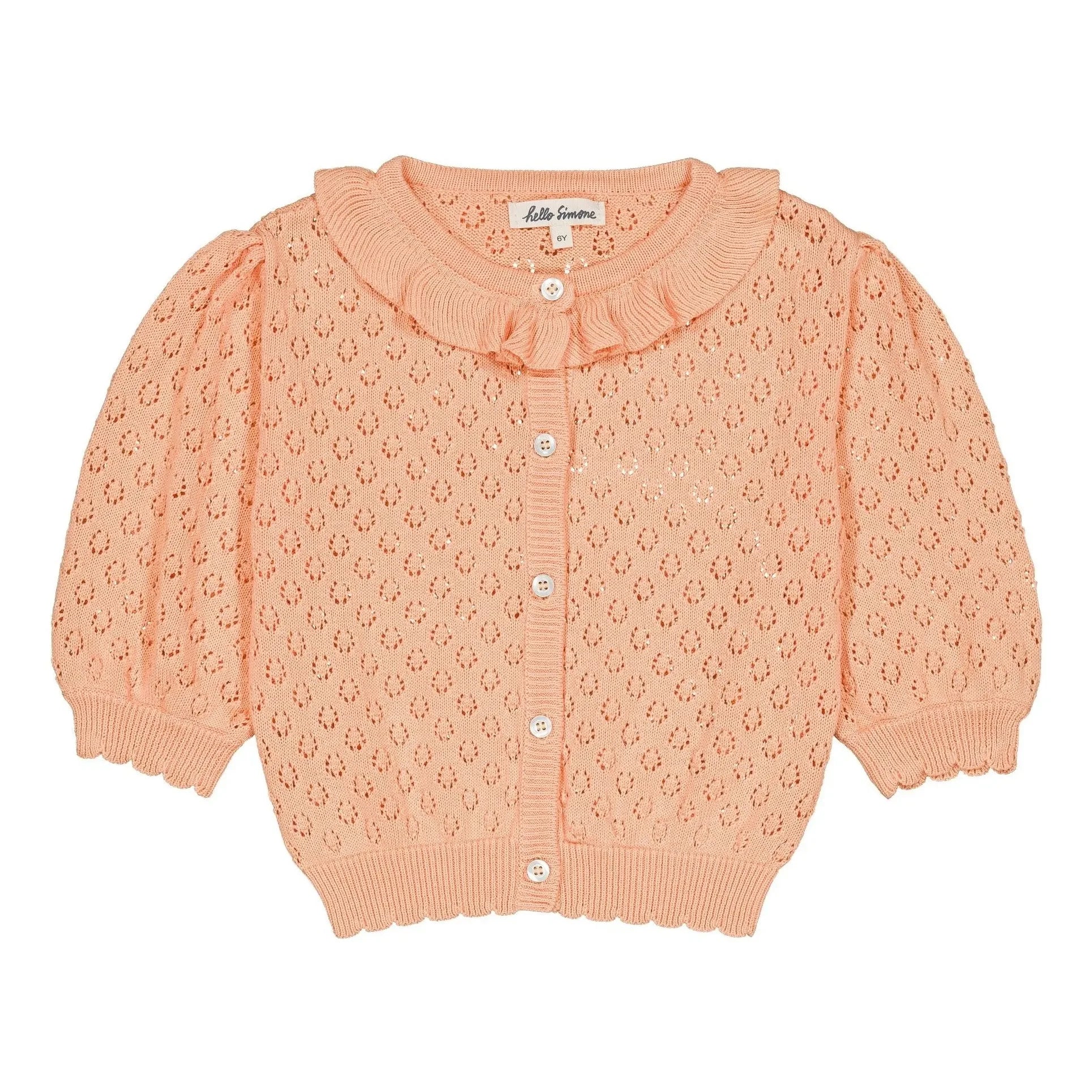 Hello Simone - Lia Cardigan | Peach