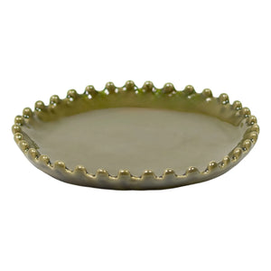 Olsson & Jensen - Eden Dessert Plates - Set of 6 | Green