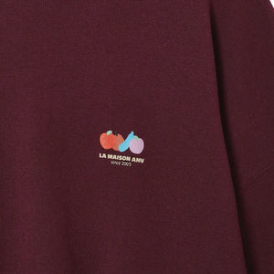 American Vintage - Atubay Pamuklu Sweatshirt | Lie de vin