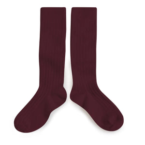 Collégien - La Haute Socks | Burgundy