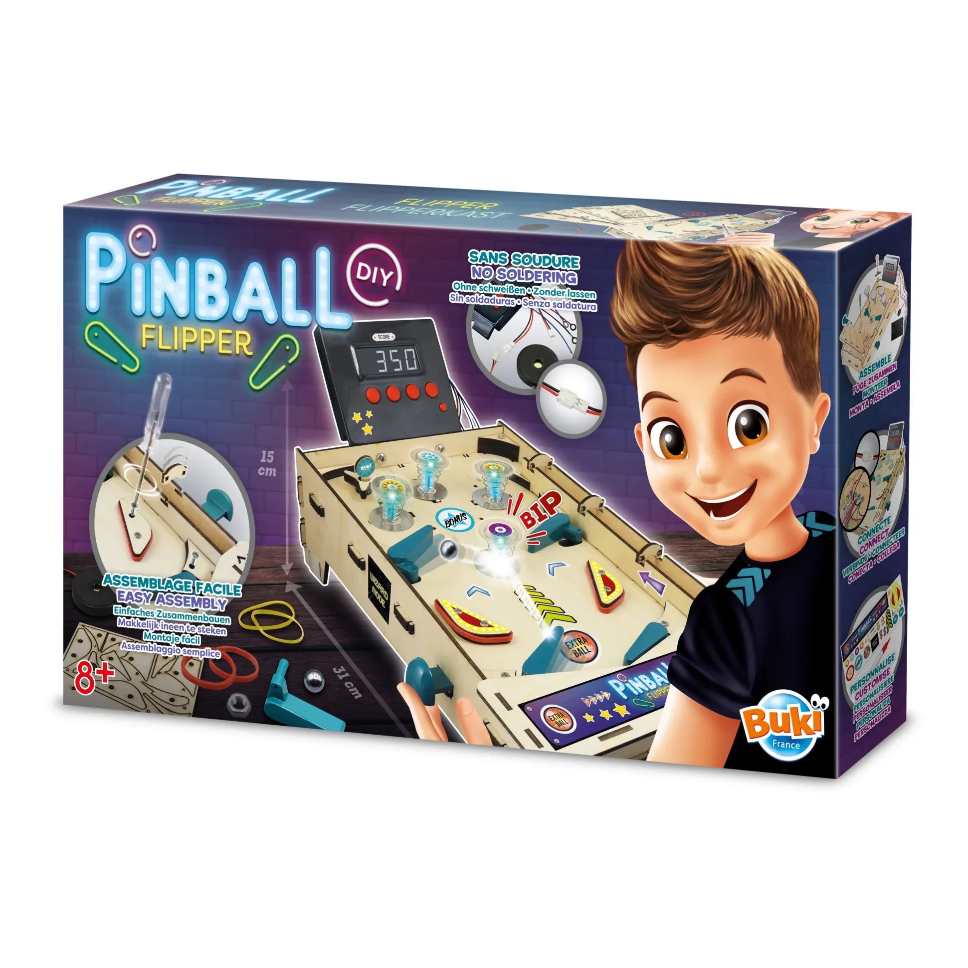 Buki - Pinball Building Set