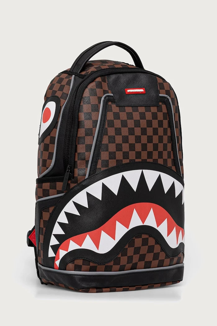 Sprayground - Brown Shark Backpack in Paris 910B7409NSZ
